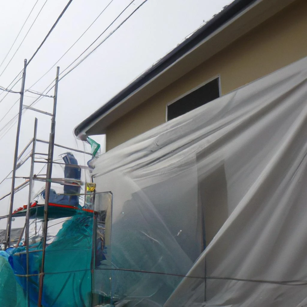防水工事で外壁を守る