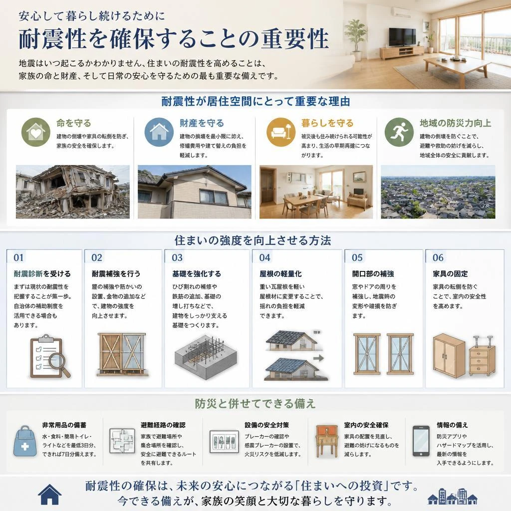 4. 耐震性と居住空間の安全性