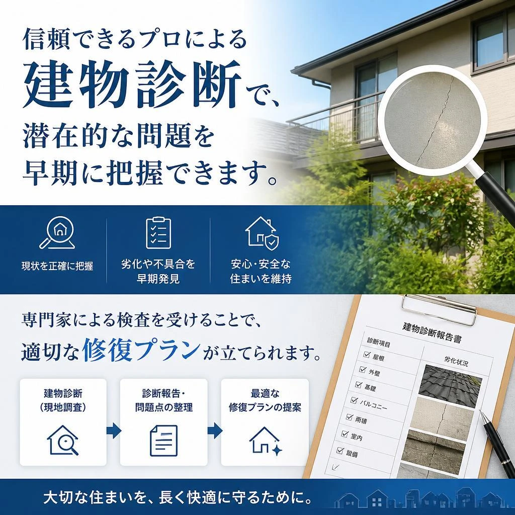 建物診断の重要性