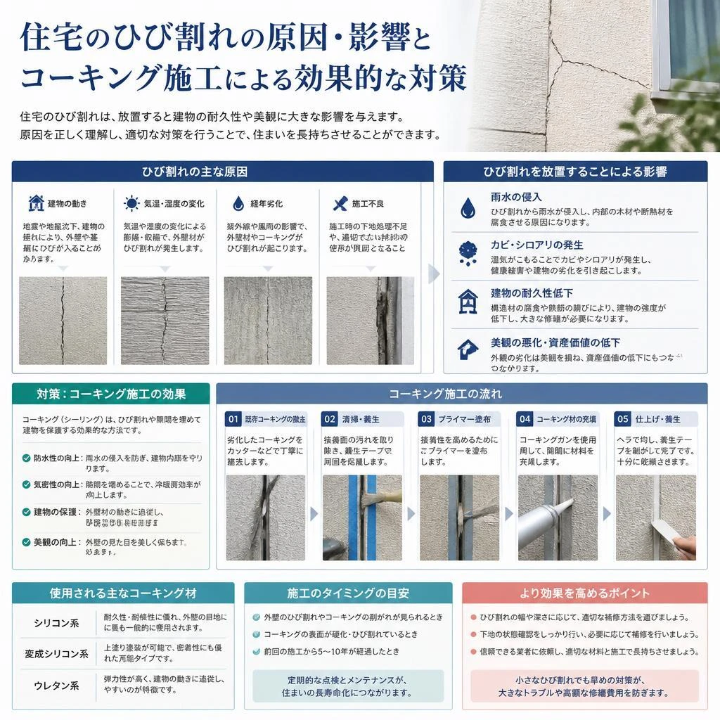 3. ひび割れ症状とその対策