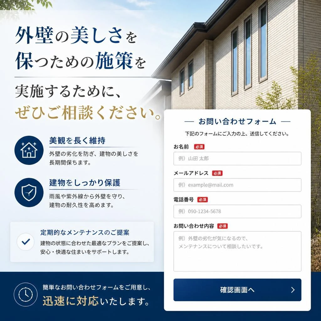今すぐお問い合わせを！