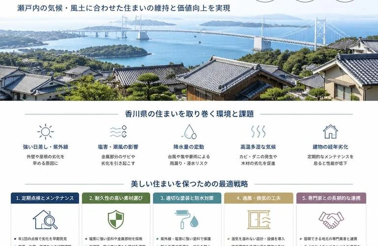 香川県の美しい住まいを保つための最適戦略！