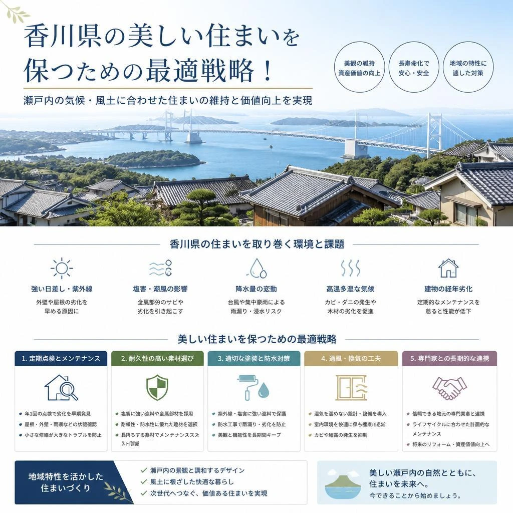 香川県の美しい住まいを保つための最適戦略！