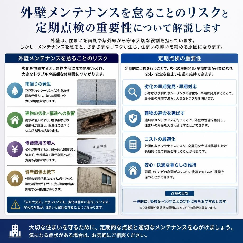 メンテナンスの重要性