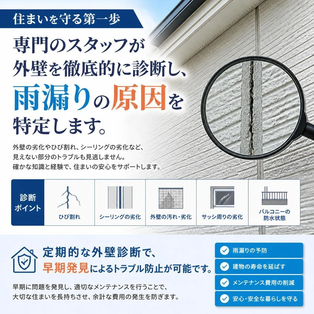 2. 専門家による外壁診断