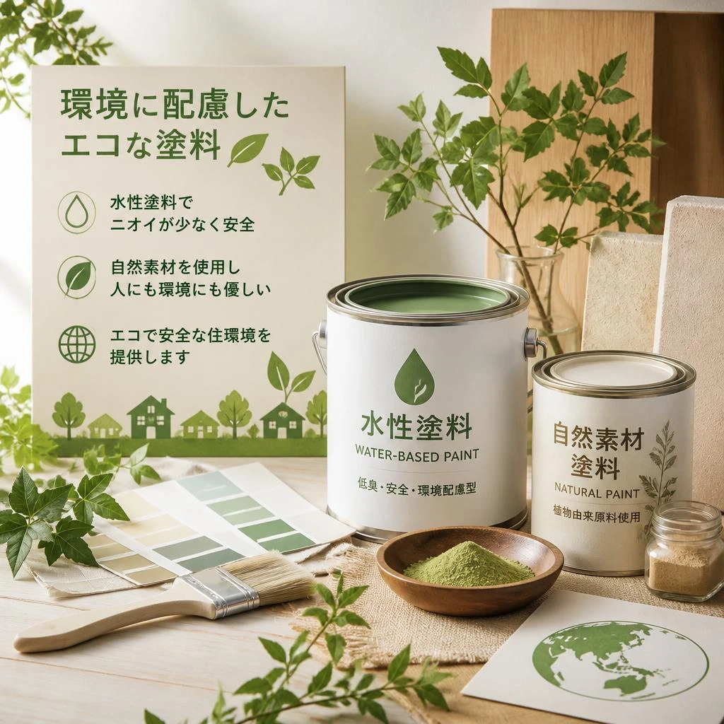 2. 環境に優しい塗料の選択