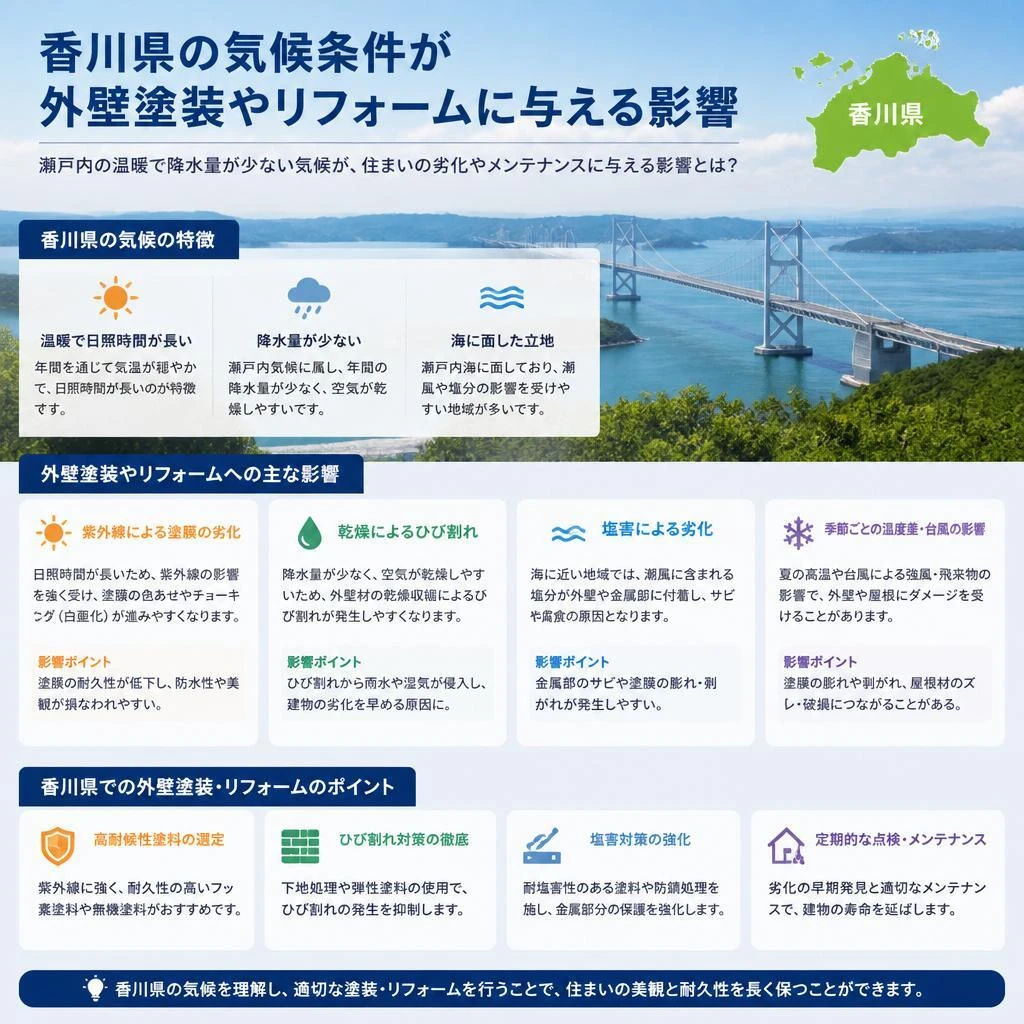 2. 香川県特有の気候と住宅メンテナンス