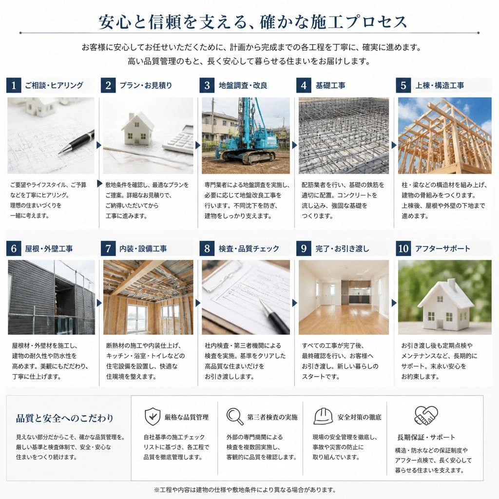 5. 施工プロセスの透明性