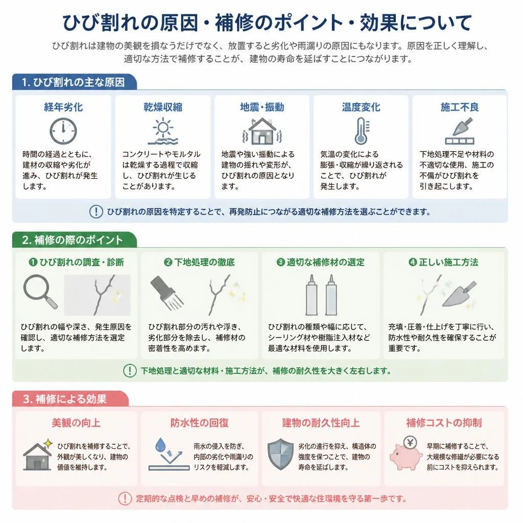 5. ひび割れ補修の必要性