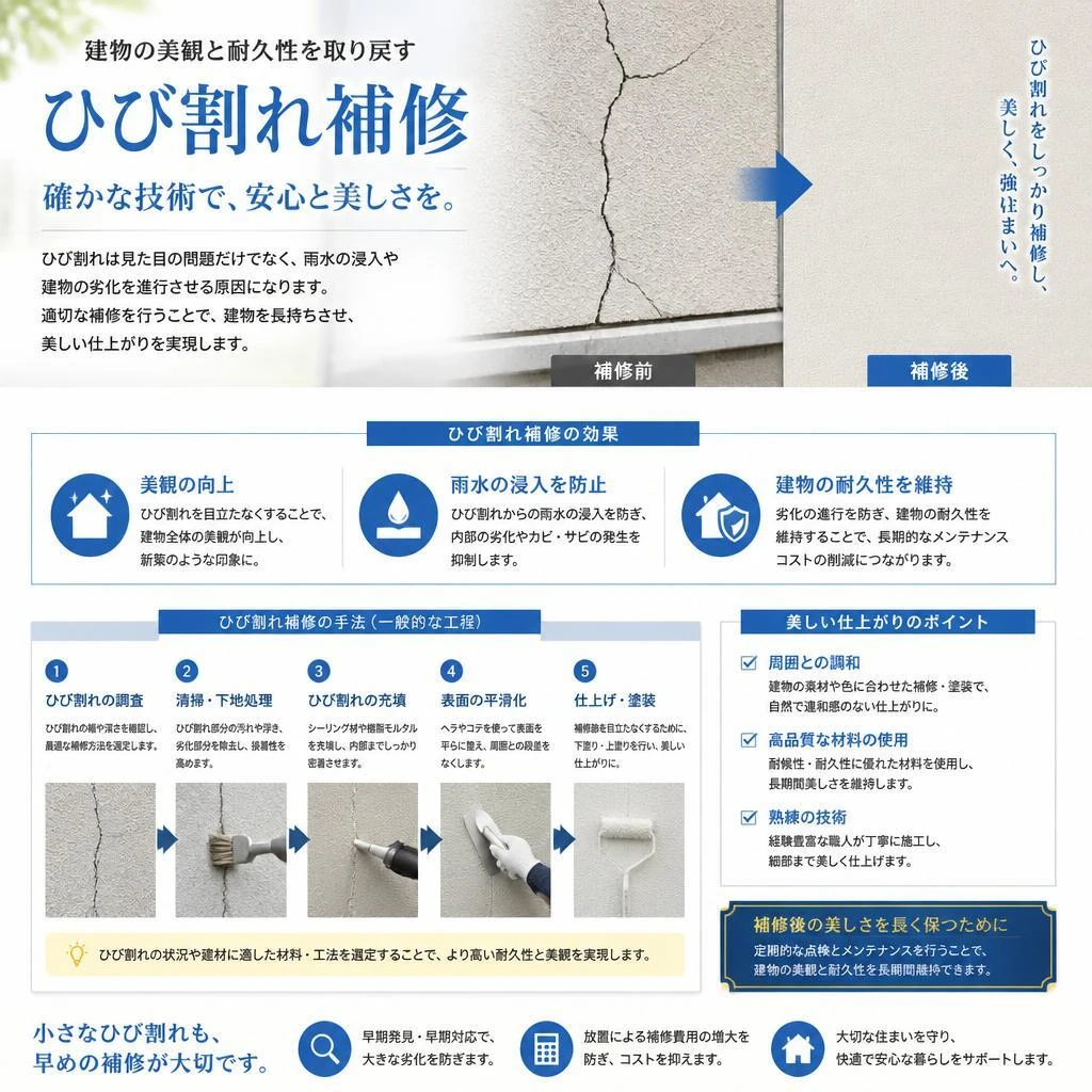 5. ひび割れ補修の効果