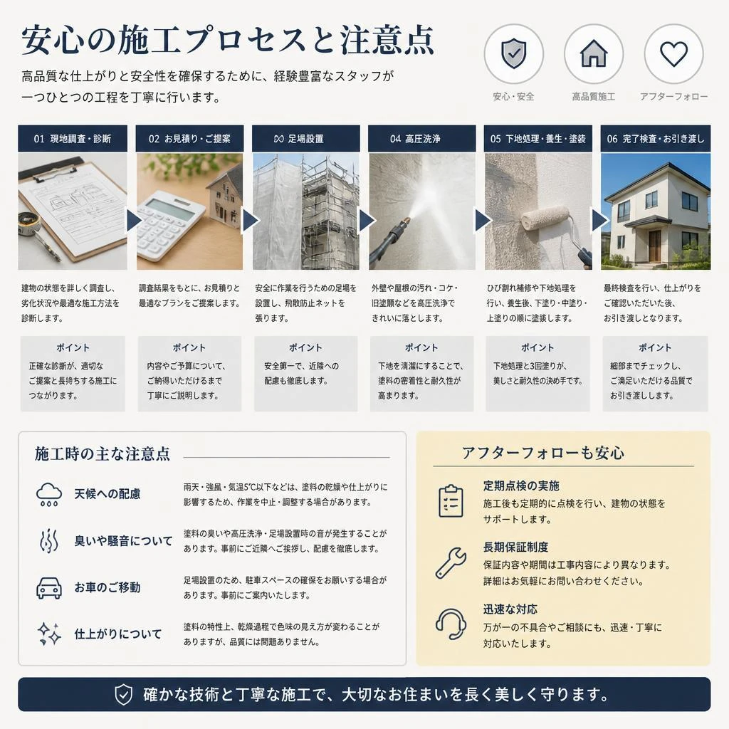4. 施工の流れと工程
