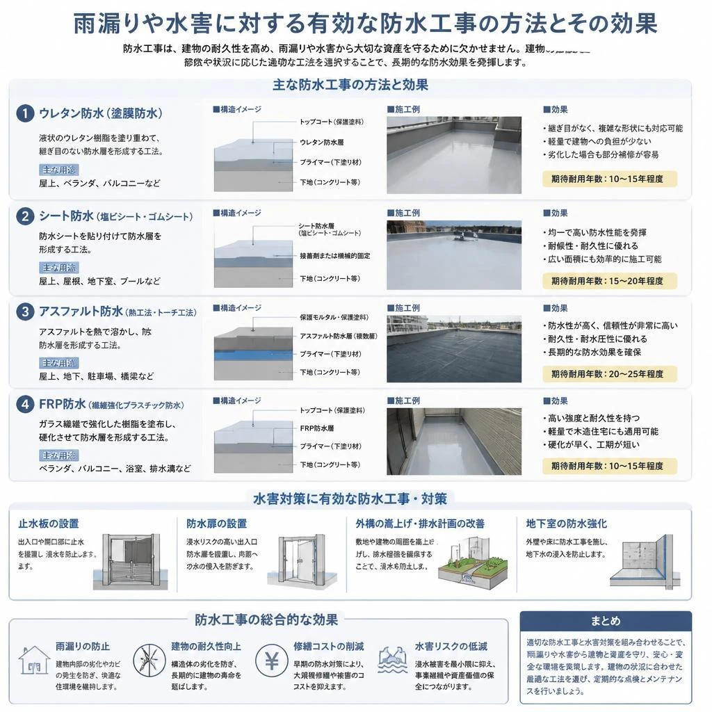 5. 効果的な防水工事のポイント