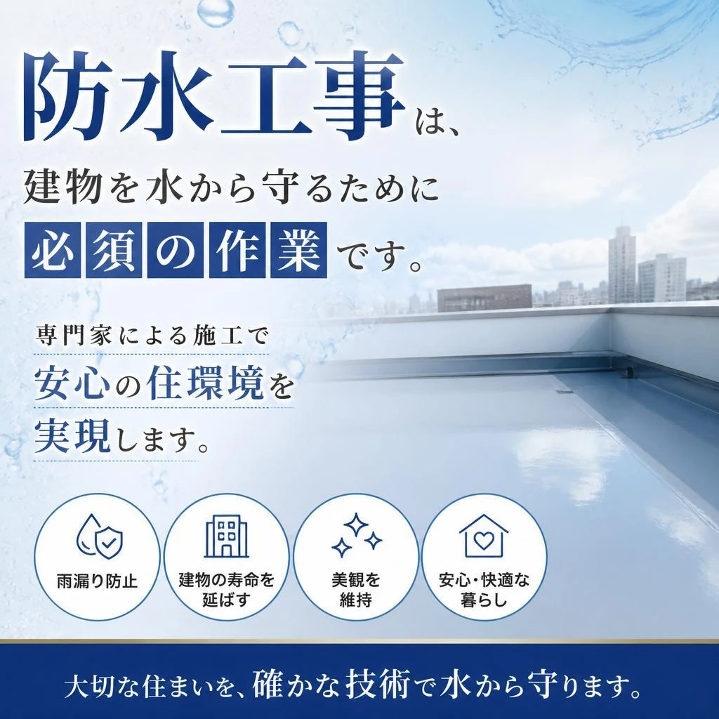 専門的な防水工事の重要性