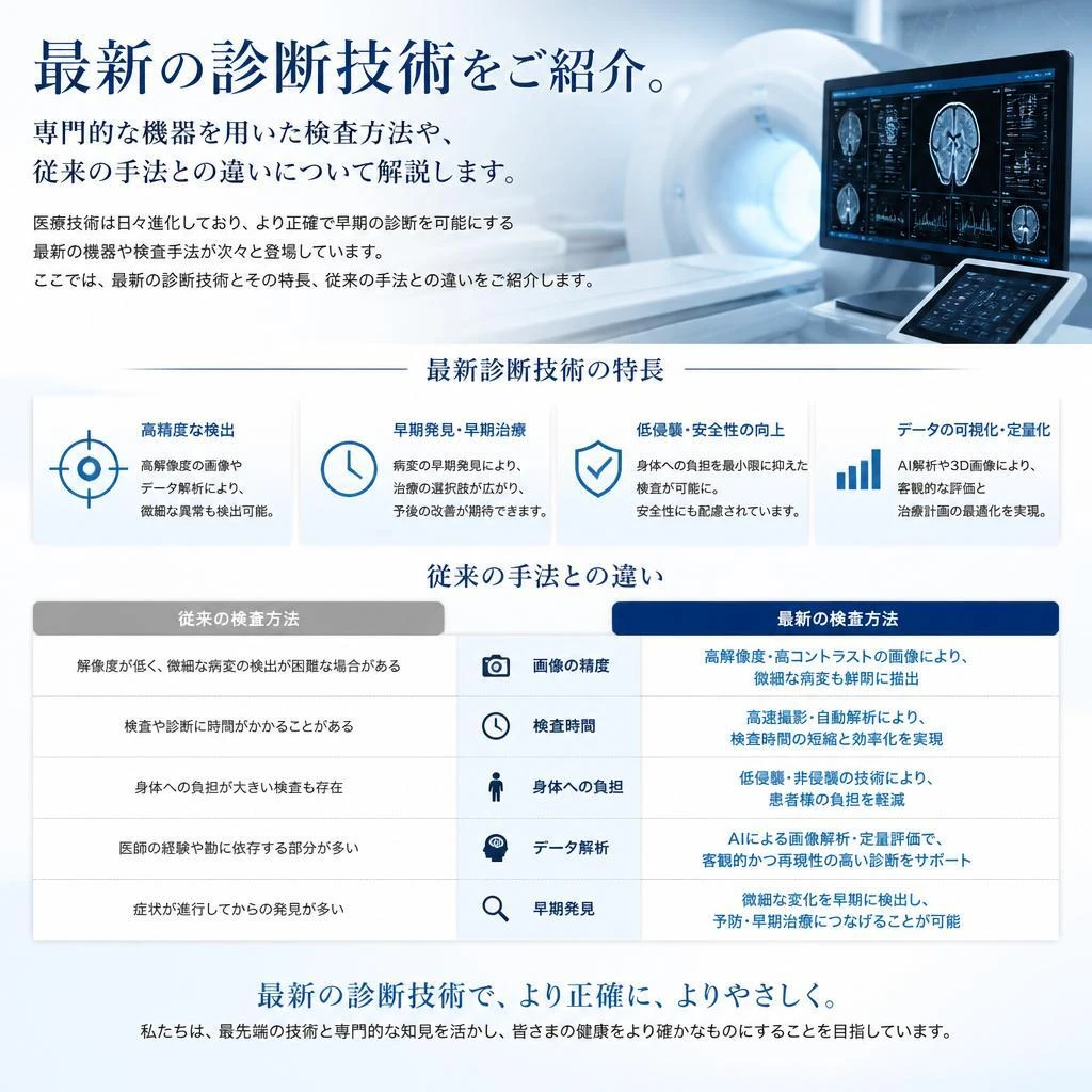 2. 最新の診断技術と方法