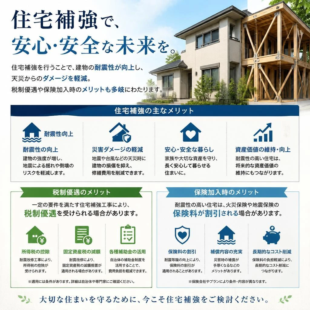 2. 住宅補強の必要性とメリット
