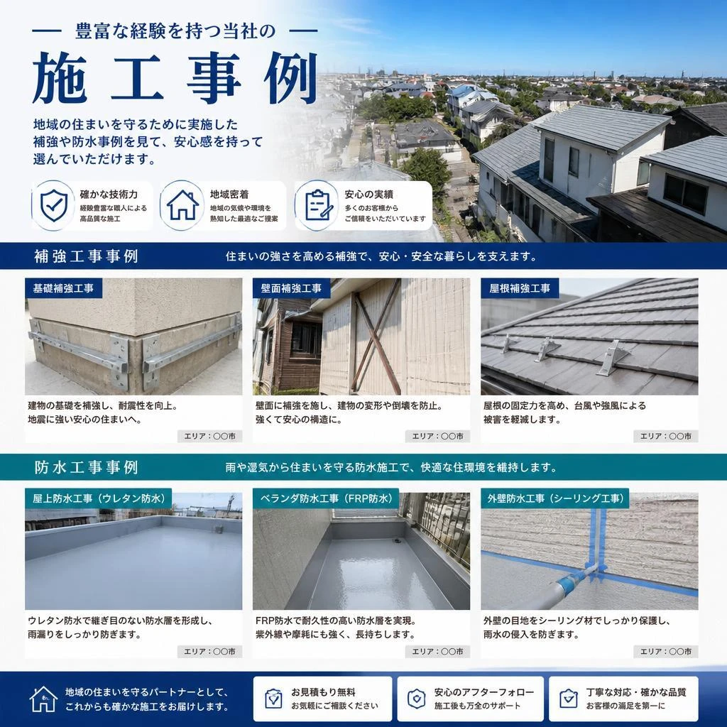 5. 当社の施工事例と実績