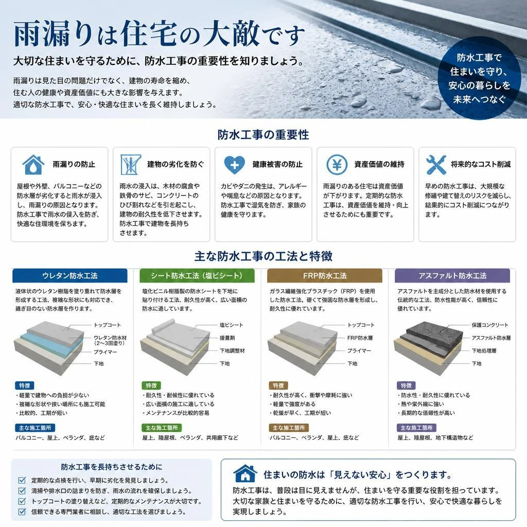 防水工事の必要性