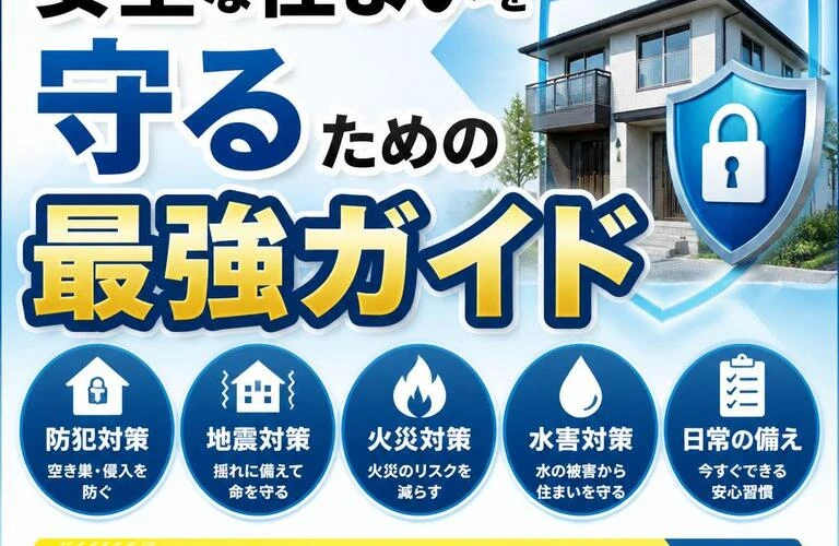 安全な住まいを守るための最強ガイド、今すぐチェック！