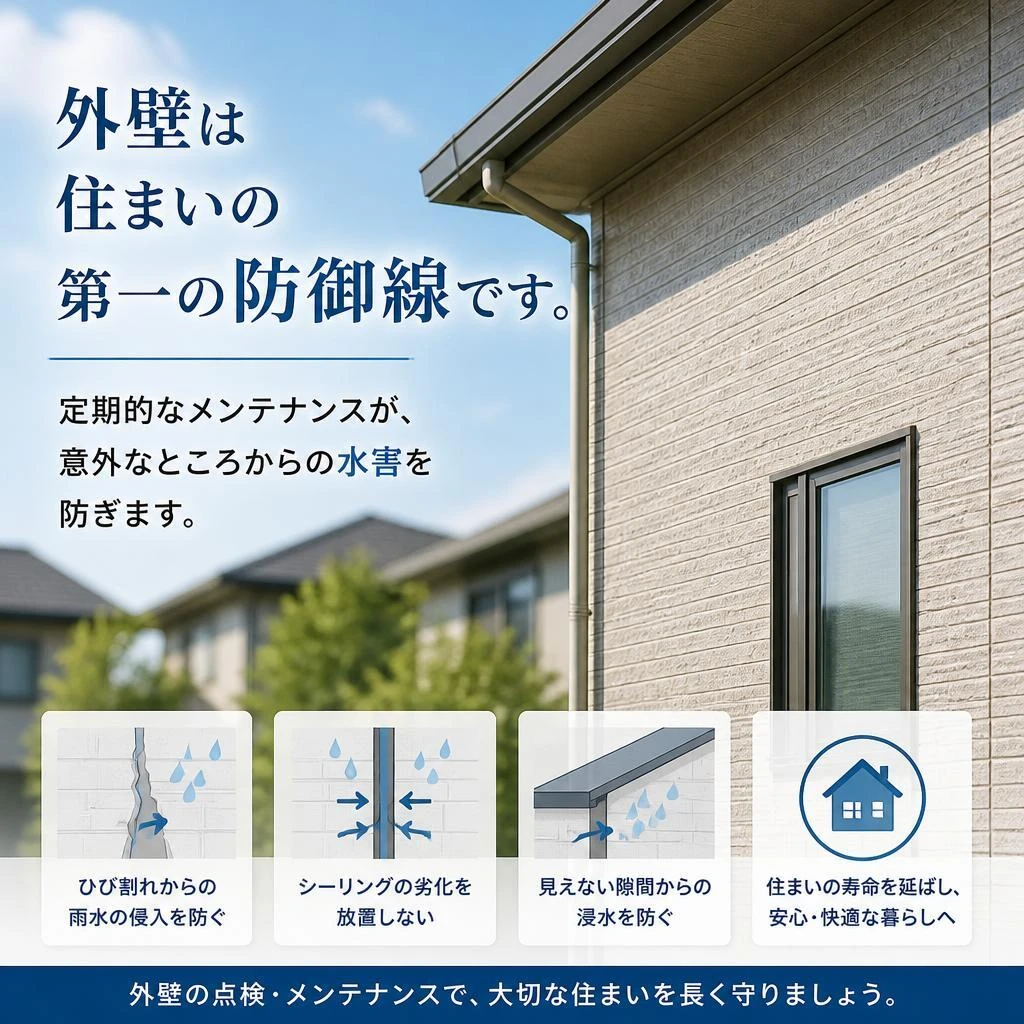 2. 外壁メンテナンスの役割