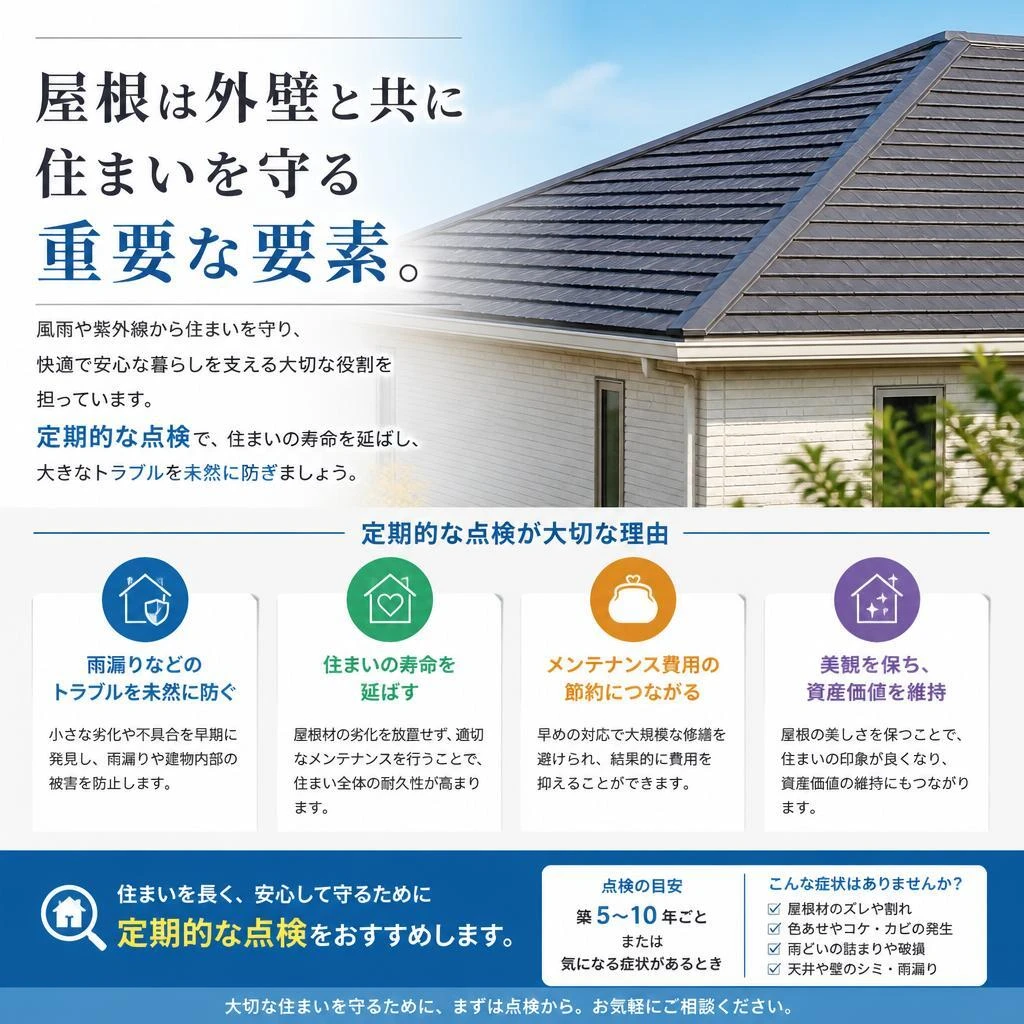 屋根点検の重要性