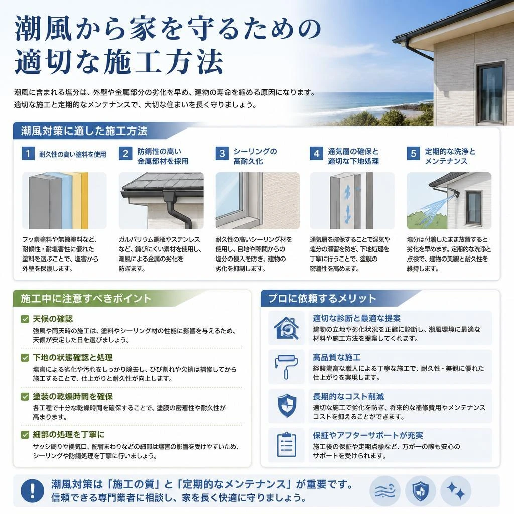 適切な施工方法と注意点