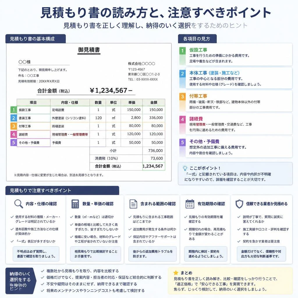 5. 見積もりの見方を学ぶ