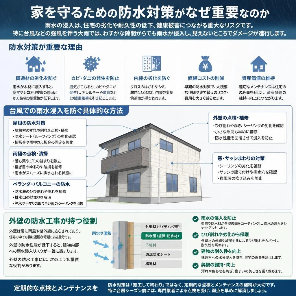 防水対策の必要性