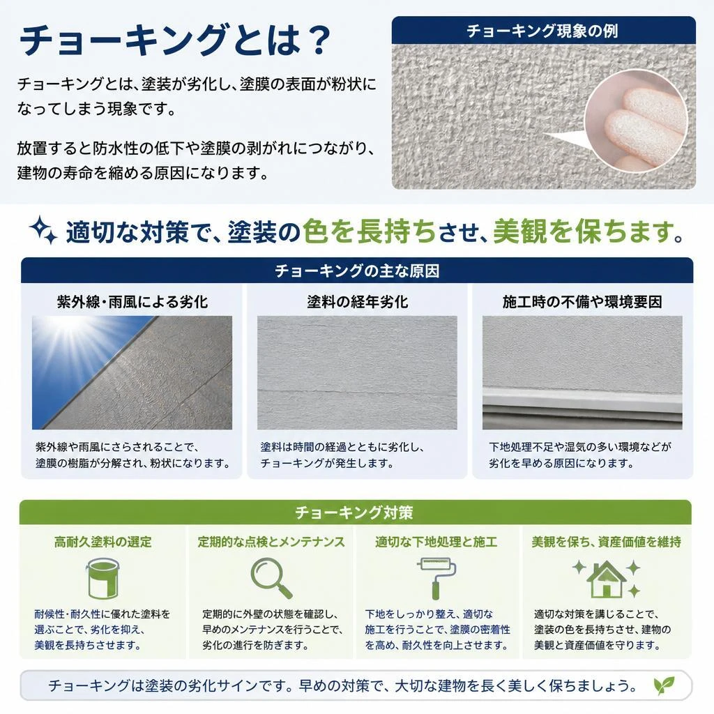 チョーキング対策でカラーを持続