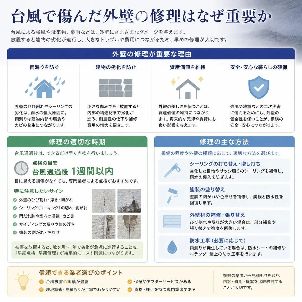 5. 外壁修理の必要性