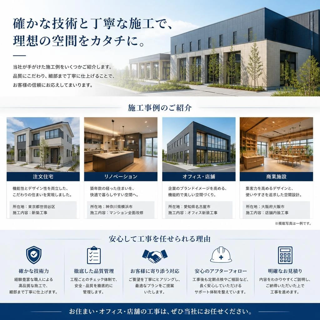施工実績のご紹介