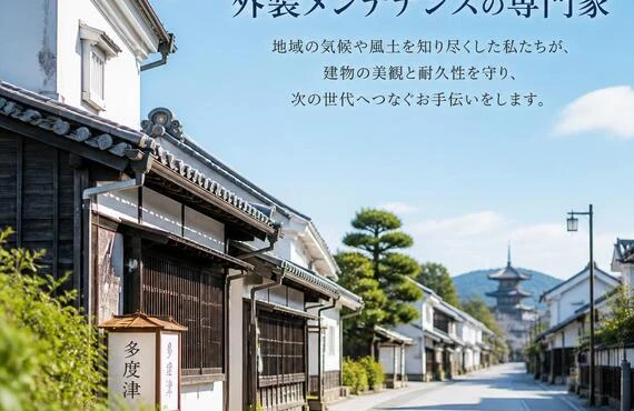 多度津町の美しい街並みを守る、外装メンテナンスの専門家