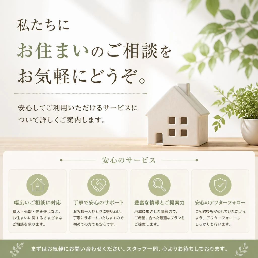 ご相談・お見積りはお気軽に！