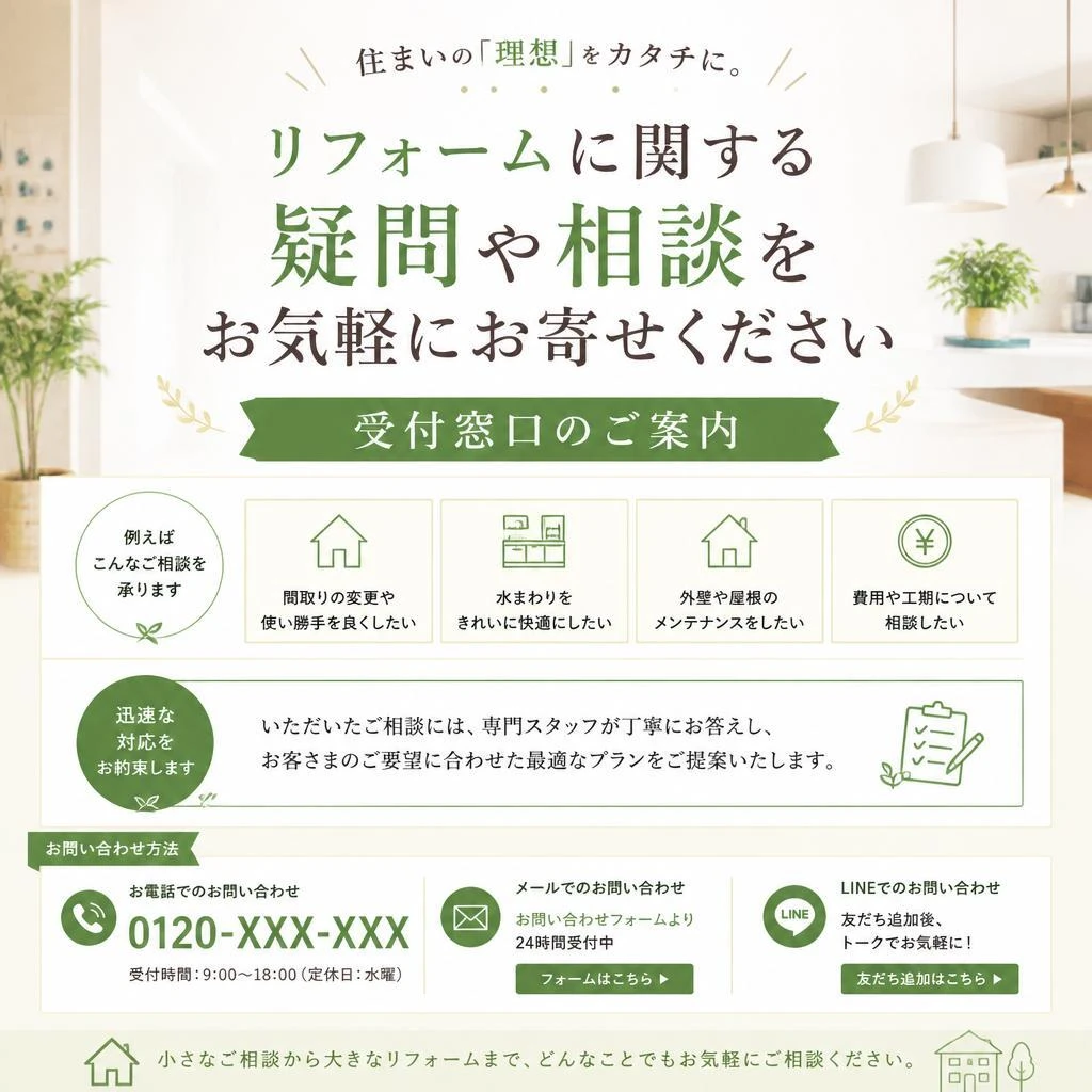 7. お問い合わせ・無料相談のご案内