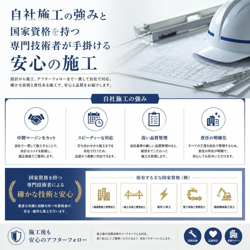2. 当社の防水工事の特徴