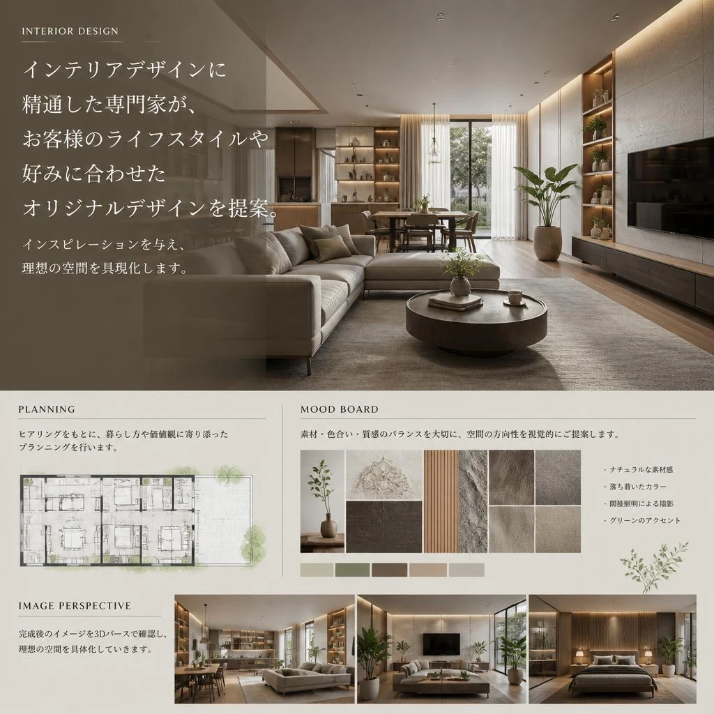 オリジナルのデザイン提案