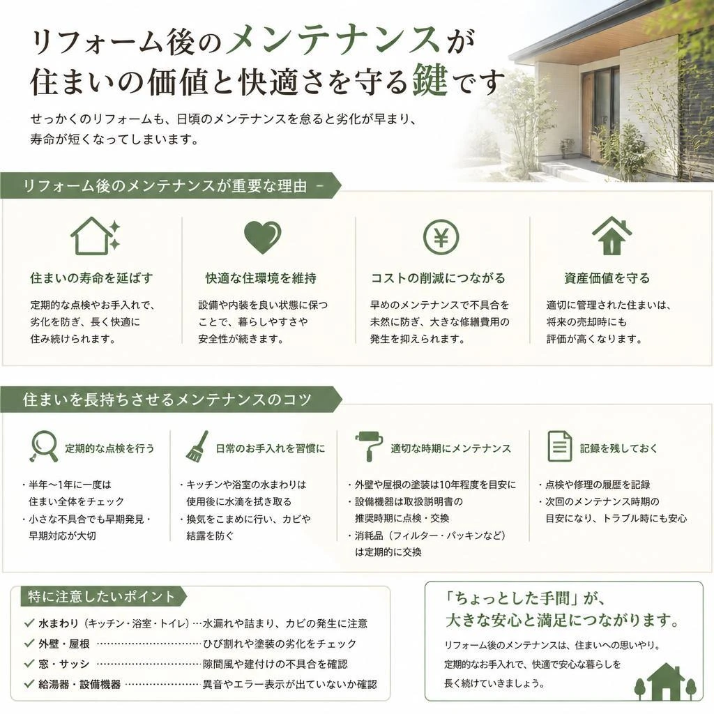 5. メンテナンスの重要性