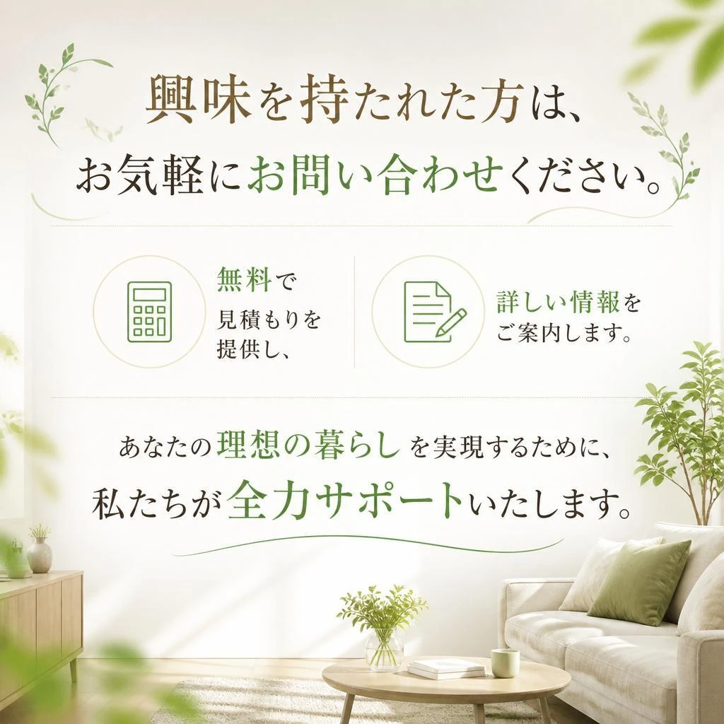 7. お問い合わせ・無料見積もりのご案内