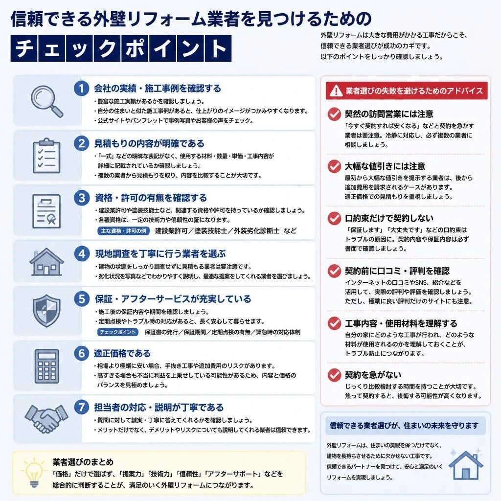5. 施工業者の選び方