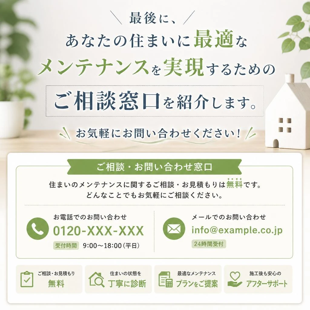 今すぐお問い合わせを！