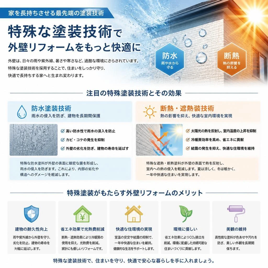 特殊な塗装技術について