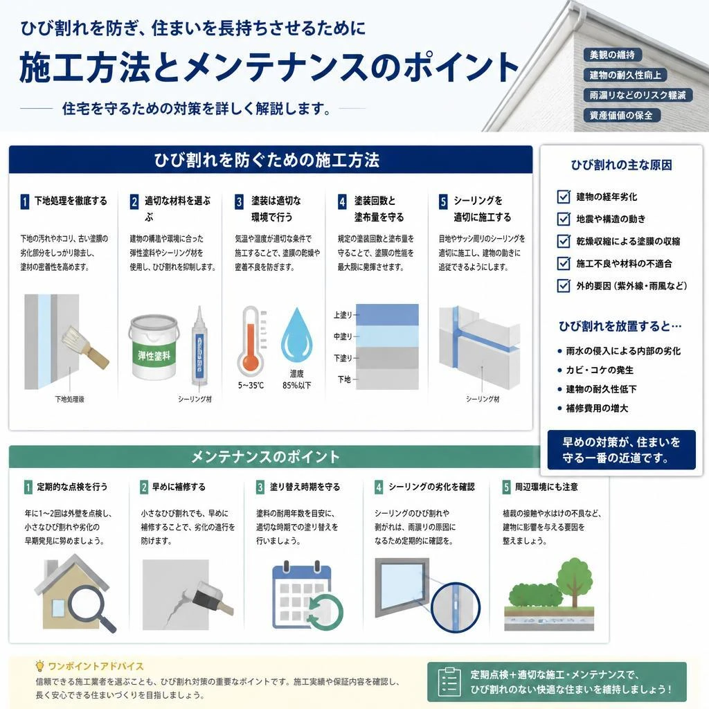 4. ひび割れ防止策の重要性