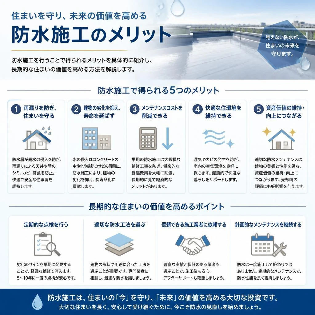 4. 防水施工の効果