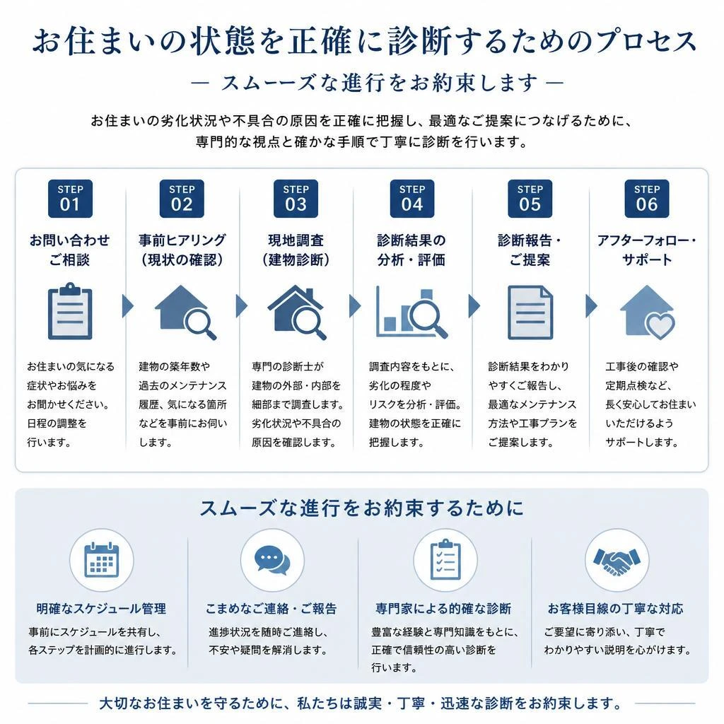 5. 建物診断の流れ