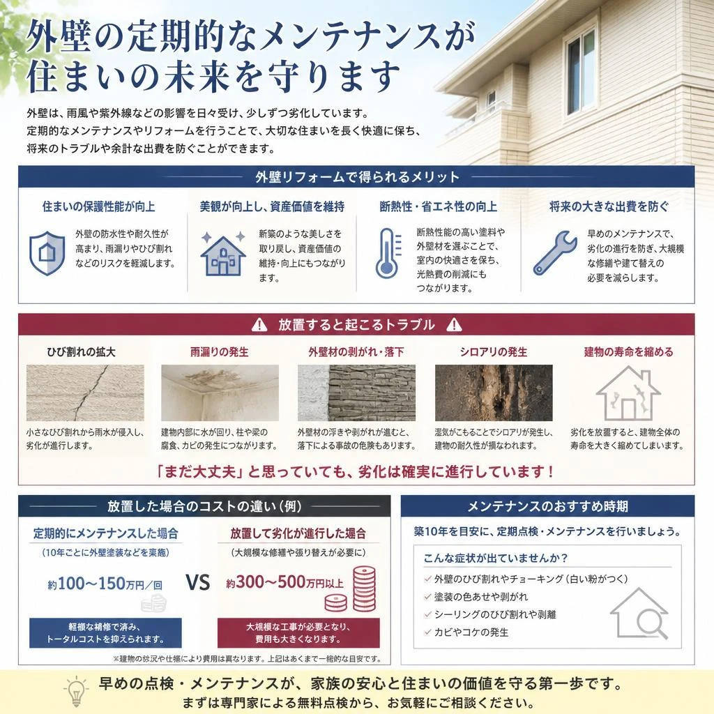 5. メンテナンスが必要な理由