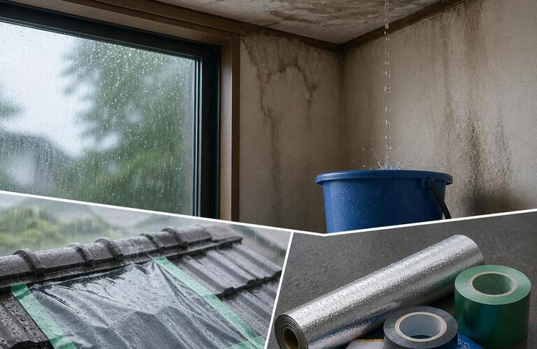 雨漏りの悩み、解決できます。信頼できる業者と応急処置方法をご提案！