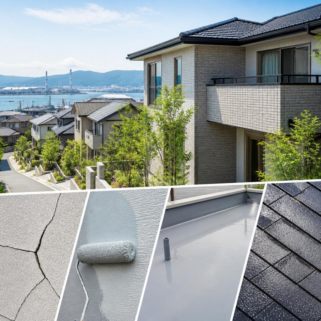 多度津町で信頼のリフォーム、ひび割れ修理から防水工事までお任せ！