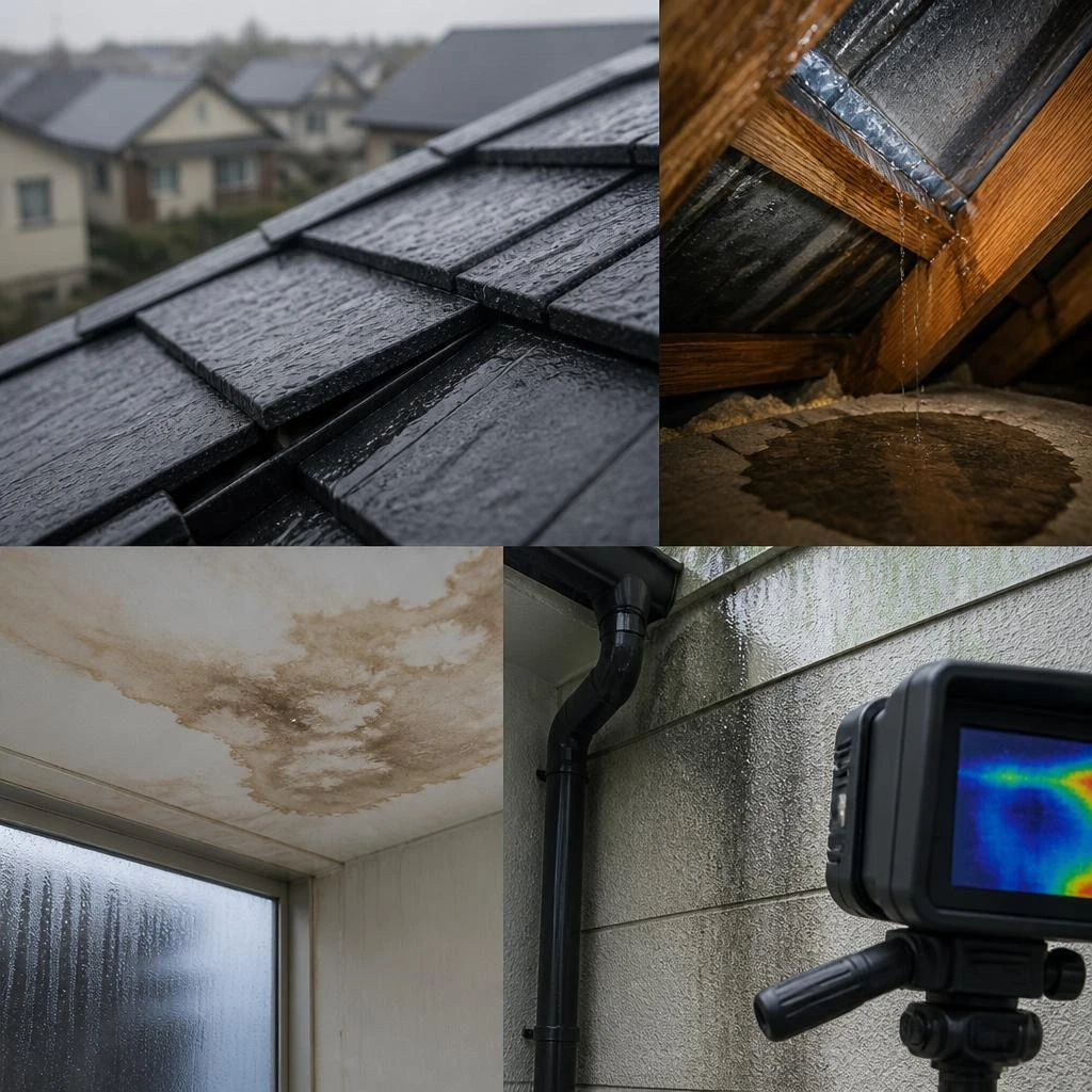 4. 雨漏り診断士による徹底点検